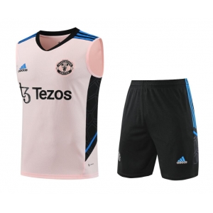 Camiseta Sin Mangas Manchester United FC Pre-Match 23/24 + Pantalones