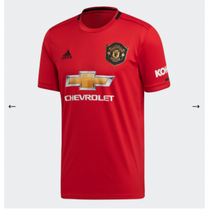 Camiseta genuina de la equipación local del Manchester United 2019-20