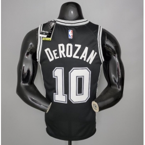Camiseta DeROZAN#10 Spurs Black