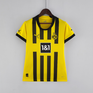 Camiseta Borussia Dortmund Primera Equipación 2022/2023 Mujer