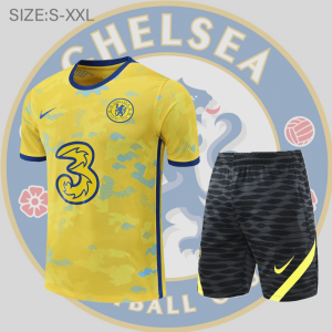 Camiseta Chelsea Conjunto De Entreno Manga Corta 22/23 Kit