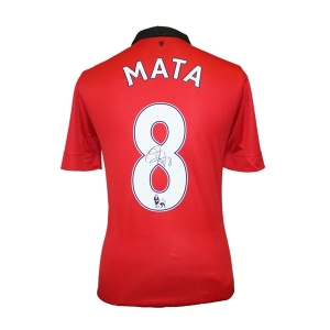 CAMISETA Juan Mata Signed Manchester United 13/14